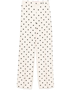 Брюки в горох, нейтральный Valentino garavani