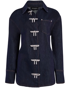 Джинсовая рубашка Hessa Retrofete, синий