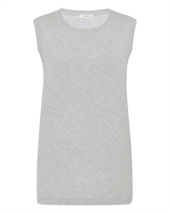 Топ Kishan без рукавов, серый The row