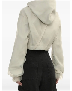 Укороченное худи, нейтральный We11done