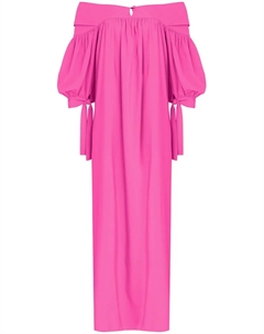 Платье макси с открытыми плечами, розовый Amir slama