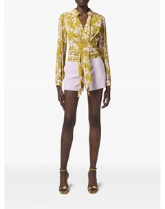 Шорты с логотипом, розовый Elisabetta franchi