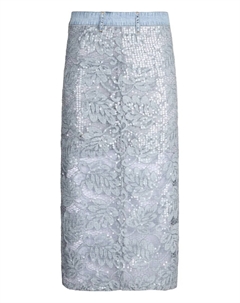 Юбка со шнуровкой, синий Liu jo