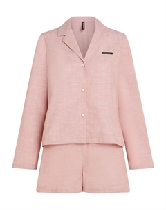 Пижама с логотипом, розовый Karl lagerfeld