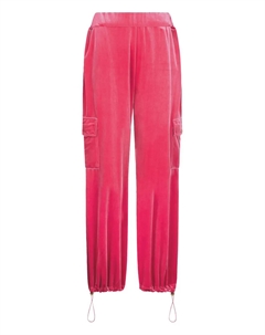 Спортивные брюки с карманами-карго, розовый Liu jo