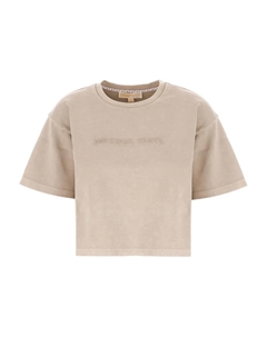 Футболка с логотипом, нейтральный Michael michael kors