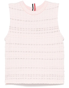 Жилет из сирсакера, розовый Thom browne