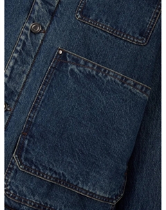 Джинсовый пуховик, синий Studio tomboy