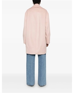 Шерстяное пальто, розовый Ermanno scervino