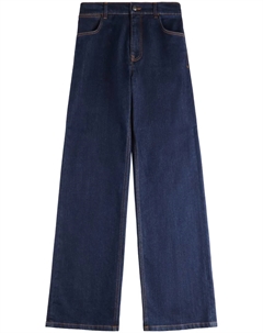 Расклешенные джинсы, синий Fay