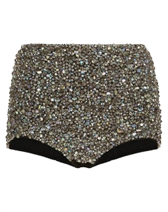 Трусы-брифы KIM DOLCE&GABBANA с завышенной талией, серебяный Dolce&gabbana