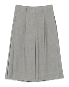 Шорты со складками, серый Peserico