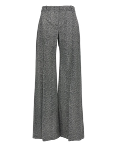 Расклешенные брюки с узором «елочка», серый Ermanno scervino