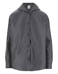 Куртка с капюшоном и застежкой на пуговицы, серый Aspesi