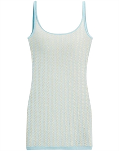 Трикотажное платье мини, синий Jacquemus