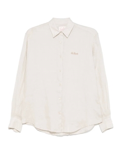 Льняная рубашка, нейтральный Mc2 saint barth