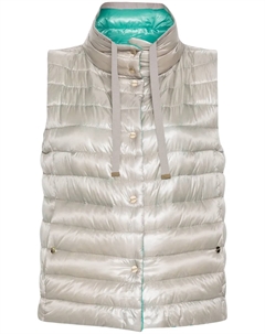 Двусторонний дутый жилет, серый Herno