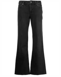 Расклешенные джинсы Sonja, черный Paige