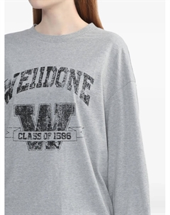 Толстовка с длинными рукавами, серый We11done