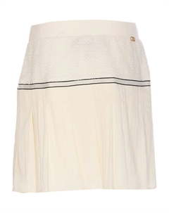 Юбка в складку, белый Liu jo