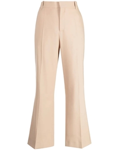 Укороченные брюки bootcut, коричневый Chloe