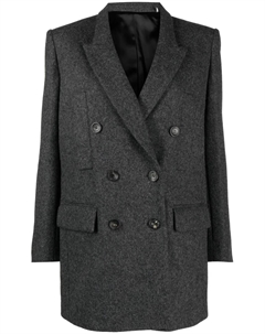 Двубортный пиджак Floyd, серый Isabel marant