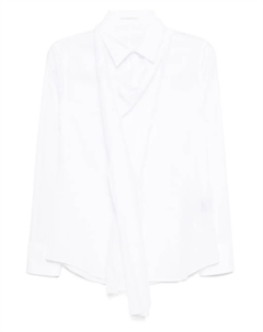 Рубашка с платком, белый Yohji yamamoto