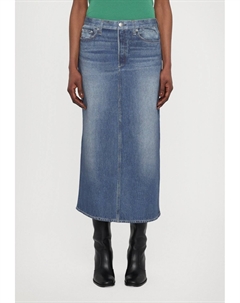 Юбка А-силуэта MIRAMAR GILLIAN MIDI SKIRT - Denim skirt, цвет Cosmos Rag & bone