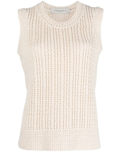 Жилет крупной вязки, нейтральный Golden goose