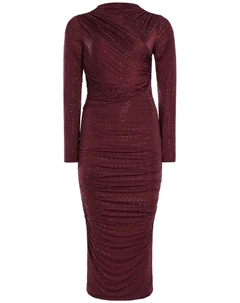 Платье миди Mavy Retrofete, красный