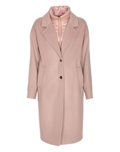 Шерстяное пальто, розовый Herno