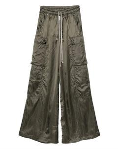 Брюки карго с кулиской, зеленый Rick owens