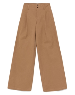 Брюки с застежкой на пуговицу, коричневый Chloe