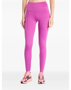 Леггинсы с высокой талией и карманами, розовый Nike