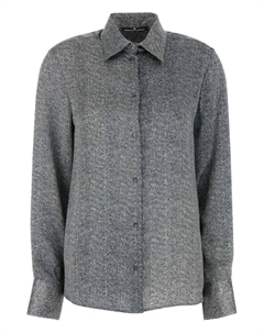 Куртка-рубашка с узором в елочку, серый Ermanno scervino