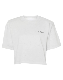 Футболка с эффектом потертости, синий Halfboy