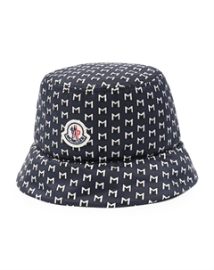 Панама с монограммой, синий Moncler