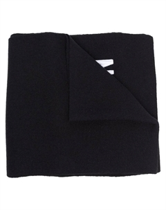 Шарф с логотипом, черный Dsquared2