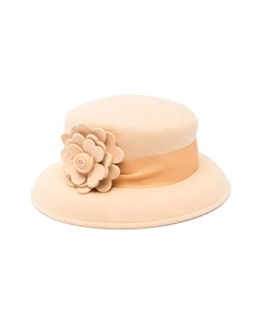 Шляпа с цветочной аппликацией, желтый Mimisol