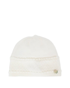 Фактурная шерстяная шапочка, белый Paz rodriguez