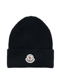 Шапка бини, синий Moncler