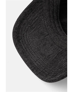 Хлопковая кепка с козырьком, серый Hugo