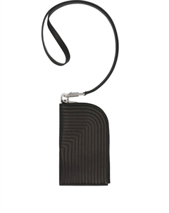 Стеганый картхолдер, черный Rick owens