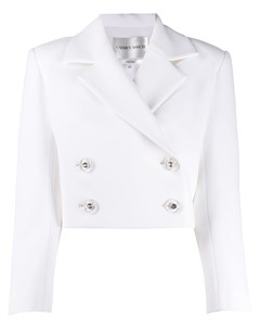 Carmen march укороченный двубортный пиджак 38 белый Carmen march