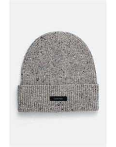 Шерстяная шапка, серый Calvin klein