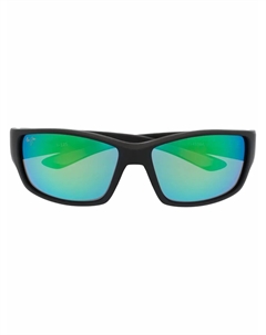 Солнцезащитные очки в квадратной оправе, серый Maui jim