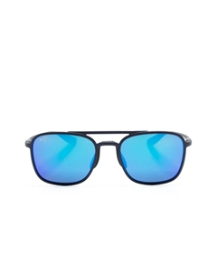 Солнцезащитные очки-пилоты Keokea, синий Maui jim