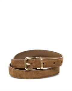 Замшевый ремень, коричневый Miu miu
