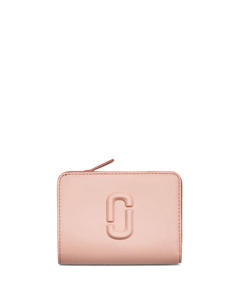 Компактный кошелек The Covered J Marc Mini, розовый Marc jacobs