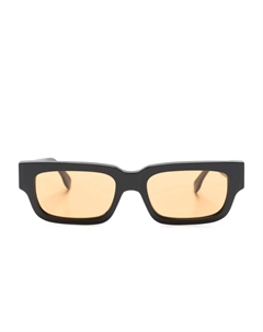 Солнцезащитные очки Roma в прямоугольной оправе, черный Retrosuperfuture